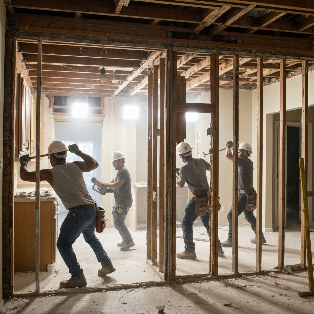Demolition and tear-out contractor Hollywood FL